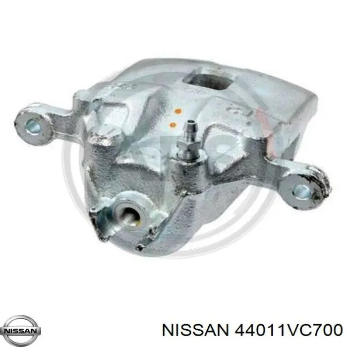 44011VC700 Nissan pinza de freno trasera izquierda