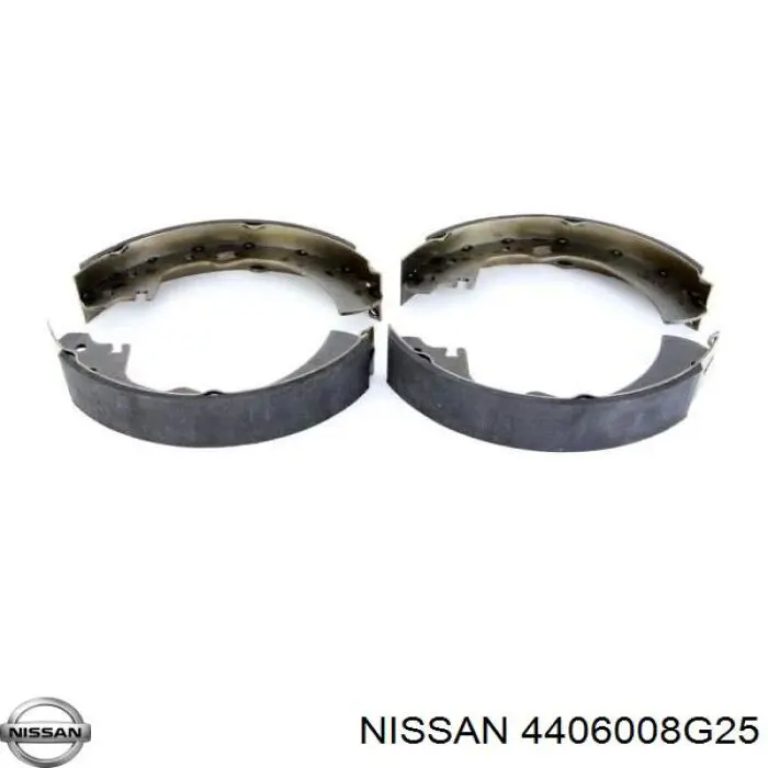 4406008G25 Nissan zapatas de frenos de tambor traseras