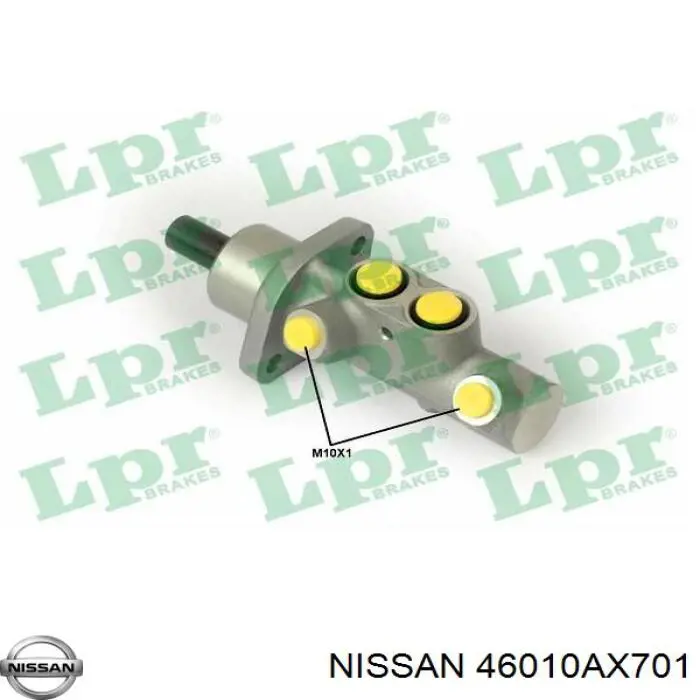  Cilindro principal de freno para Nissan Micra K12