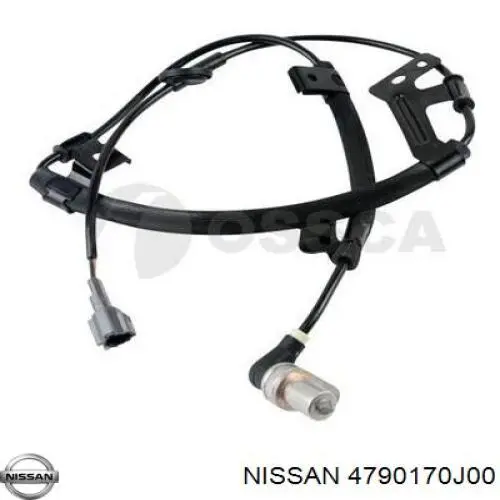  Sensor ABS trasero izquierdo para Nissan Primera P10