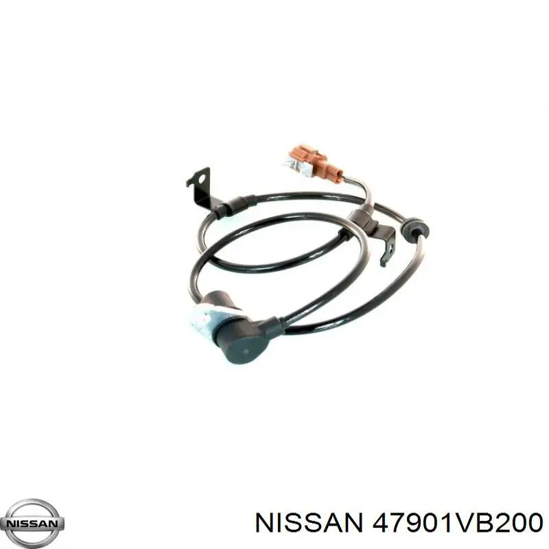  Sensor ABS trasero izquierdo para Nissan Patrol Y61