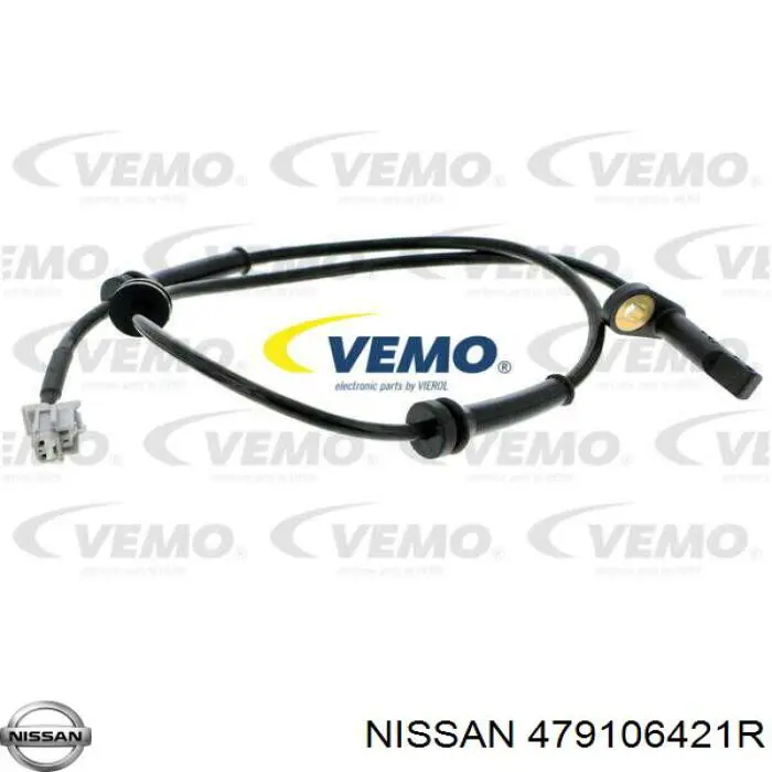 479106421R Nissan sensor abs delantero