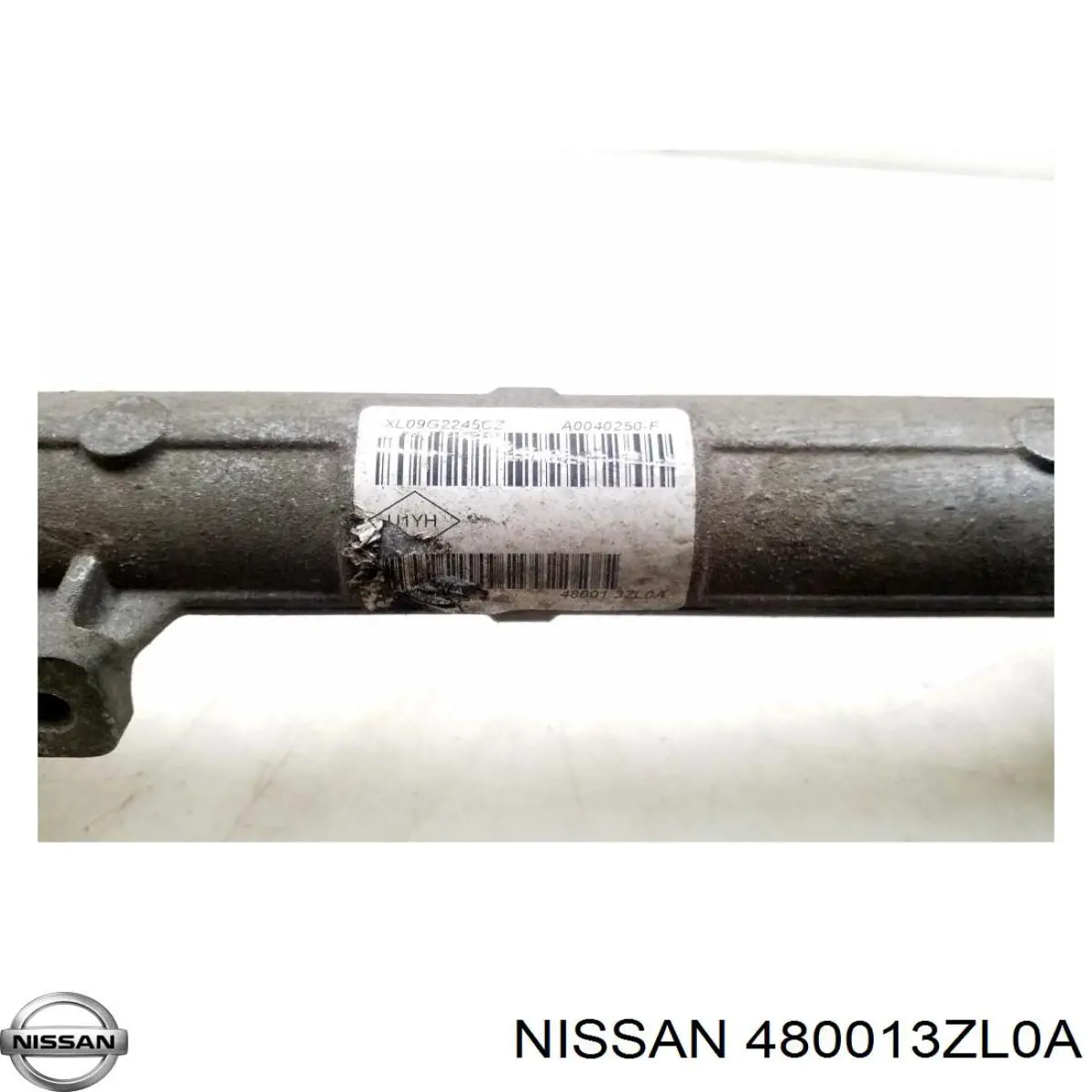 480013ZL0A Nissan cremallera de dirección