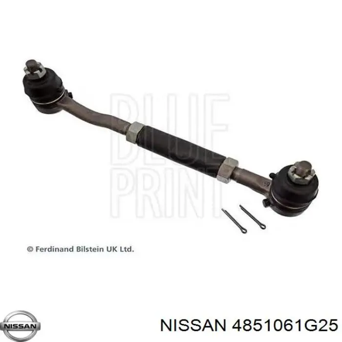 4851061G25 Nissan barra de acoplamiento completa