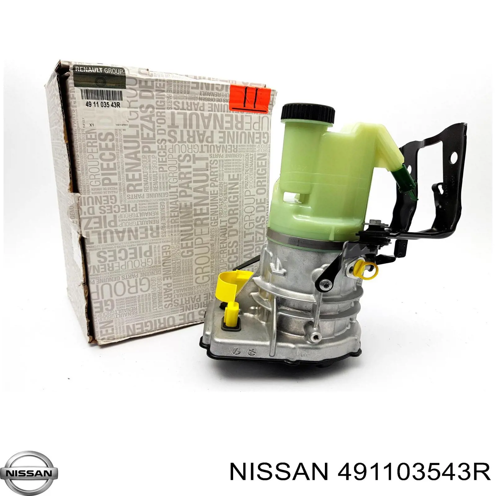 491103543R Nissan bomba hidráulica de dirección