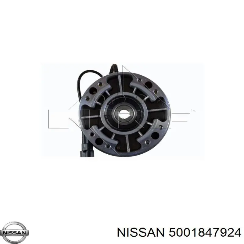 5001847924 Nissan embrague, ventilador del radiador