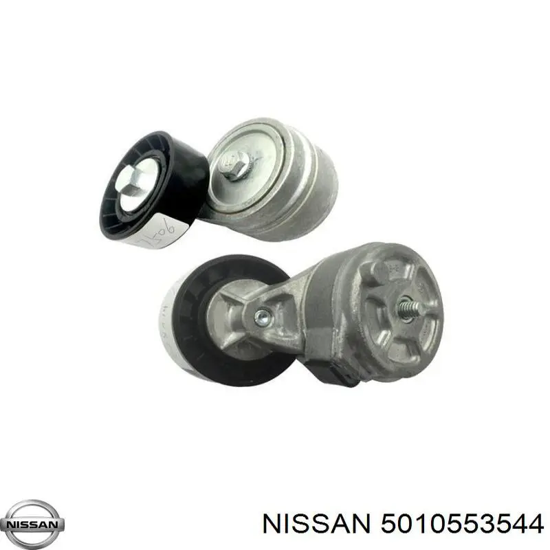 5010553544 Nissan rodillo, correa trapecial poli v