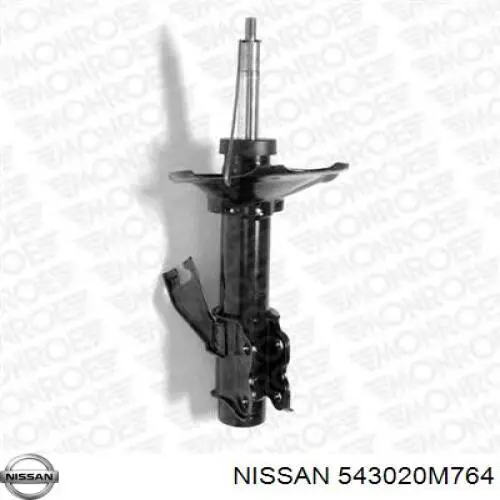 543020M764 Nissan amortiguador delantero derecho