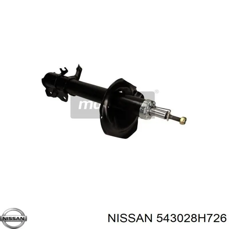 543028H726 Nissan amortiguador delantero derecho