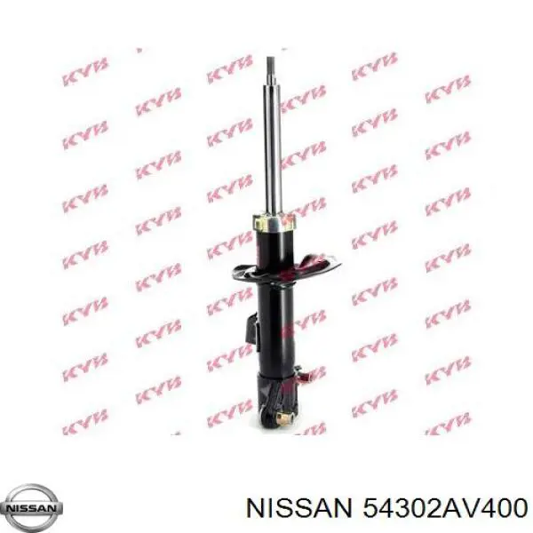 54302AV400 Nissan amortiguador delantero derecho