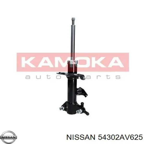 54302AV625 Nissan amortiguador delantero derecho