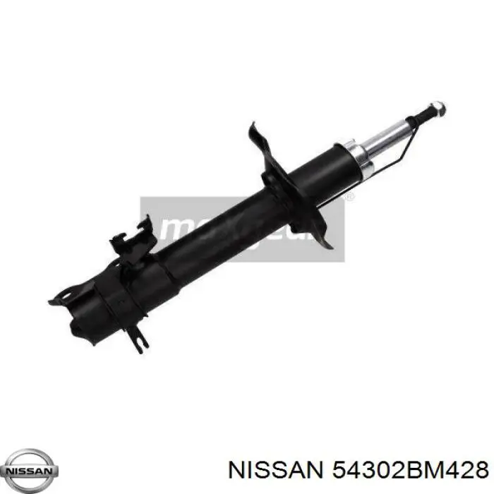 54302BM428 Nissan amortiguador delantero derecho