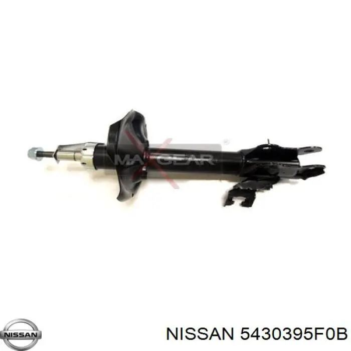 5430395F0B Nissan amortiguador delantero izquierdo