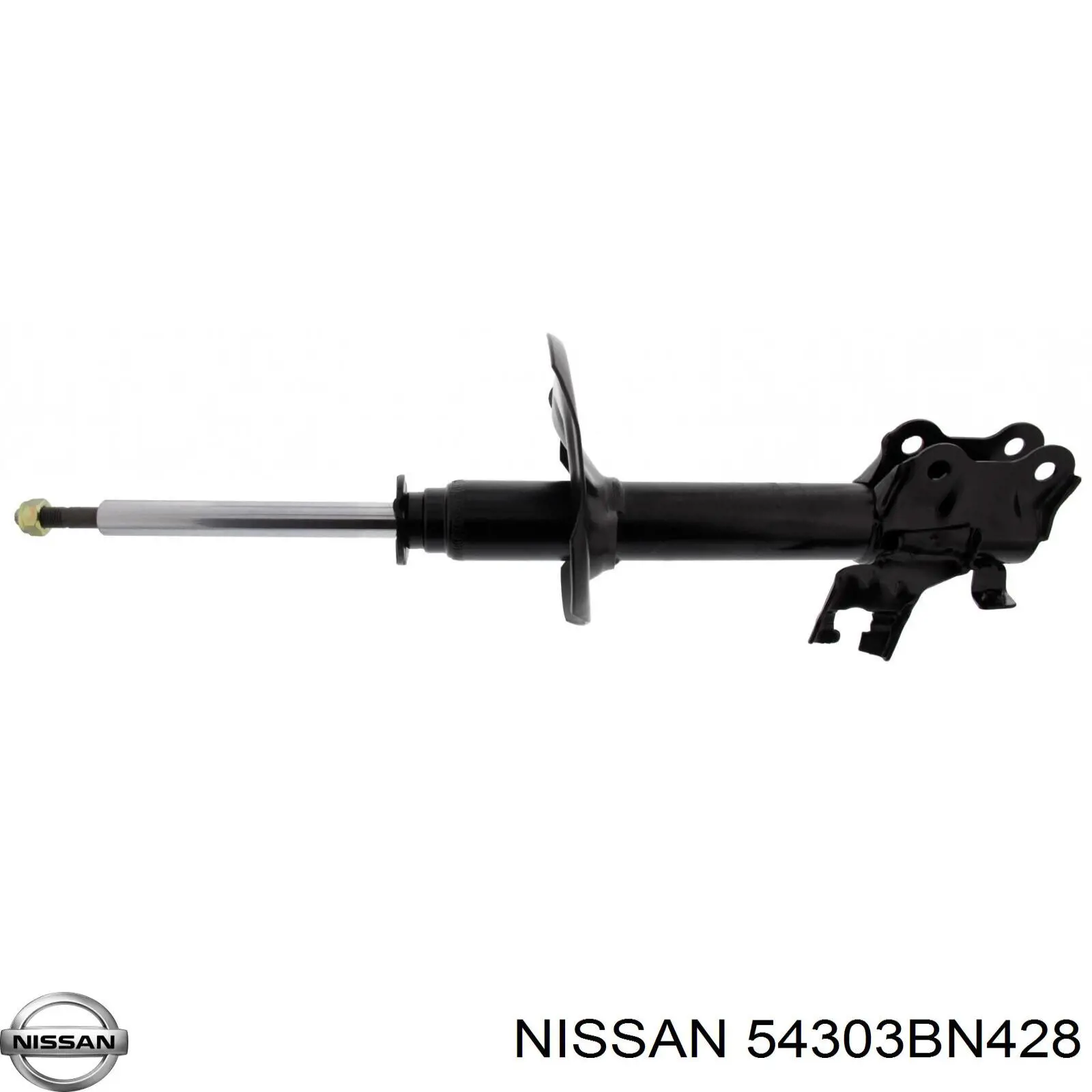 54303BN428 Nissan amortiguador delantero izquierdo