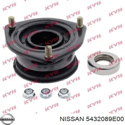 5432089E00 Nissan soporte amortiguador delantero