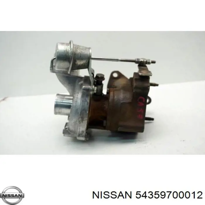 54359700012 Nissan turbocompresor