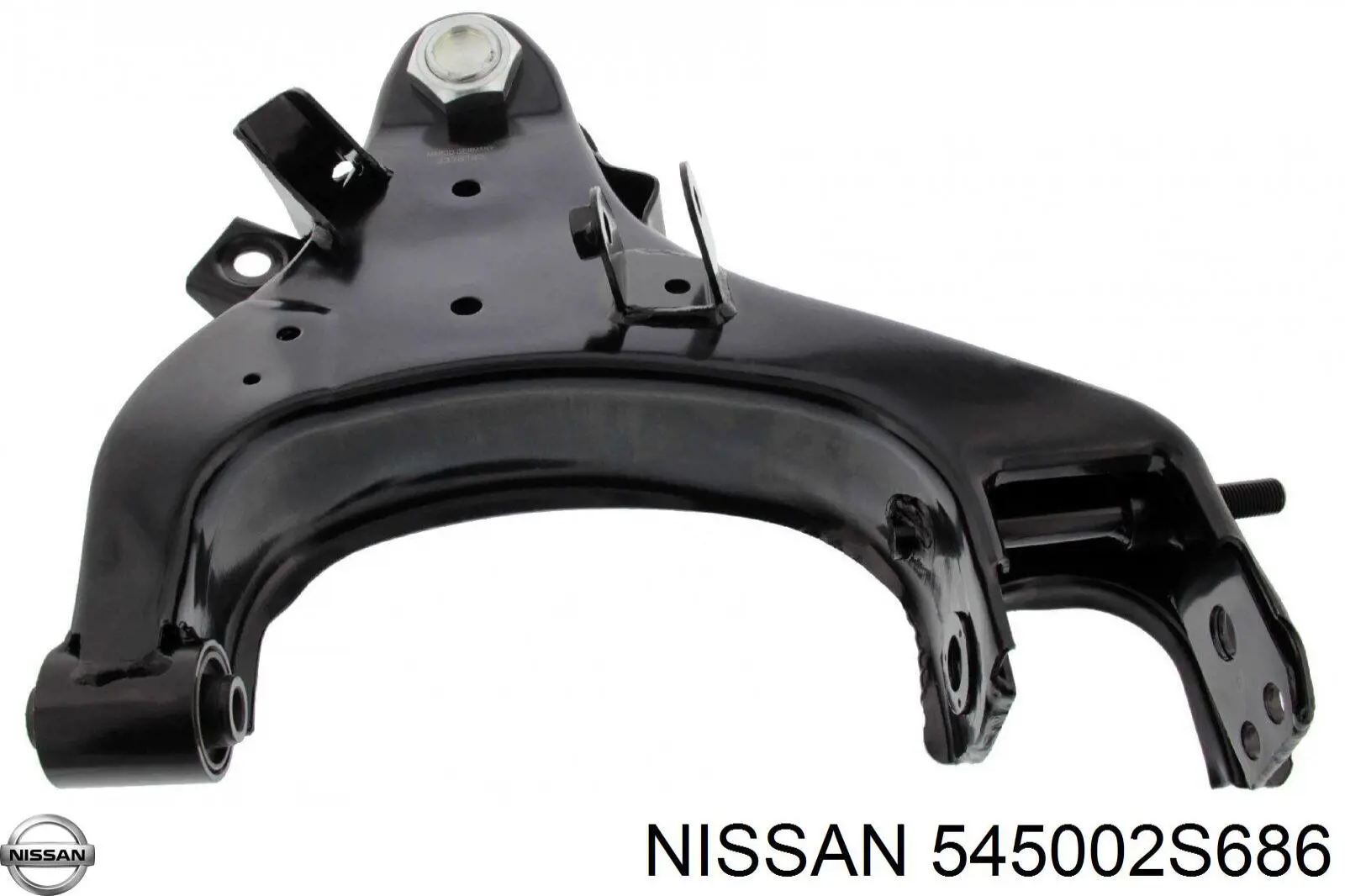 545002S686 Nissan barra oscilante, suspensión de ruedas delantera, inferior derecha