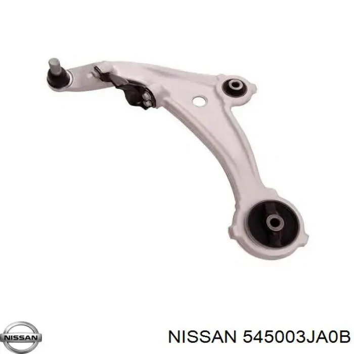 545003JA0B Nissan barra oscilante, suspensión de ruedas delantera, inferior derecha