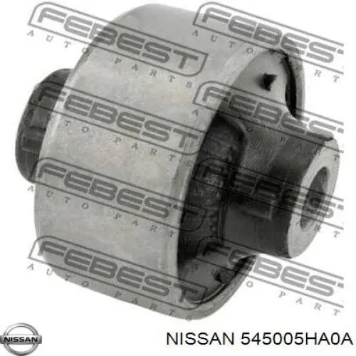 545005HA0A Nissan barra oscilante, suspensión de ruedas delantera, inferior derecha