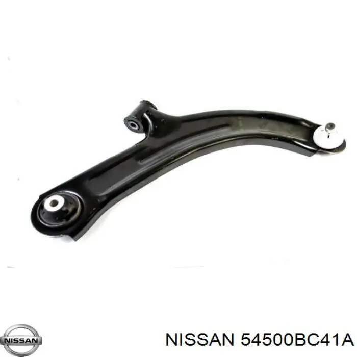 54500BC41A Nissan barra oscilante, suspensión de ruedas delantera, inferior derecha