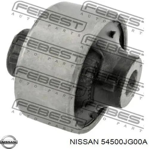 54500JG00A Nissan barra oscilante, suspensión de ruedas delantera, inferior derecha