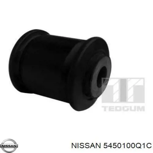 5450100Q1C Nissan silentblock de suspensión delantero inferior