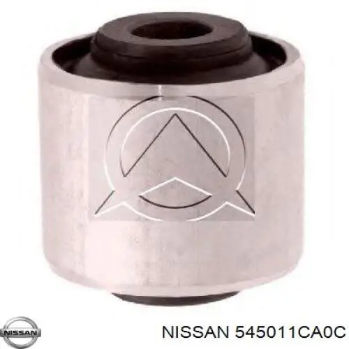 545011CA0C Nissan barra oscilante, suspensión de ruedas delantera, inferior izquierda