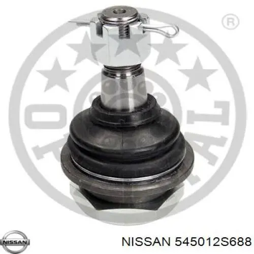 545012S688 Nissan barra oscilante, suspensión de ruedas delantera, inferior izquierda