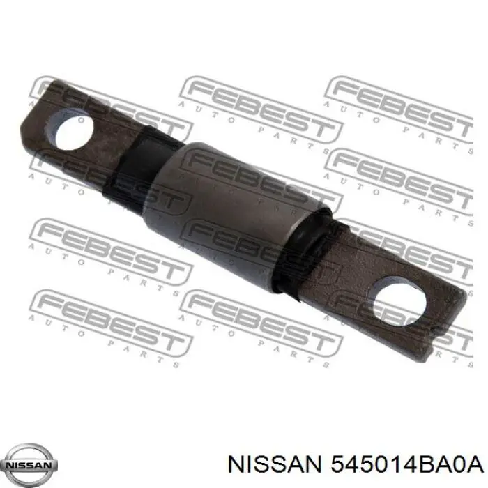 545014BA0A Nissan barra oscilante, suspensión de ruedas delantera, inferior izquierda