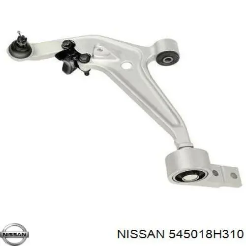 545018H310 Nissan barra oscilante, suspensión de ruedas delantera, inferior izquierda