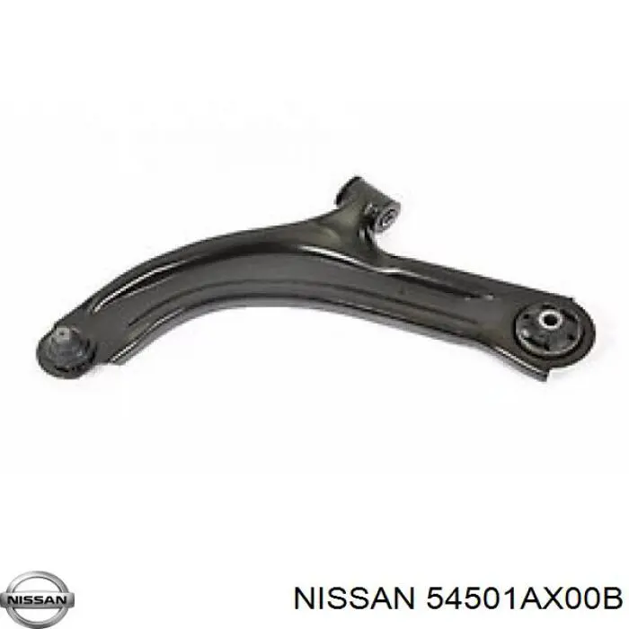 54501AX00C Nissan barra oscilante, suspensión de ruedas delantera, inferior izquierda