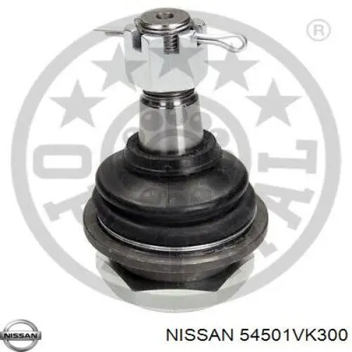 54501VK300 Nissan barra oscilante, suspensión de ruedas delantera, inferior izquierda