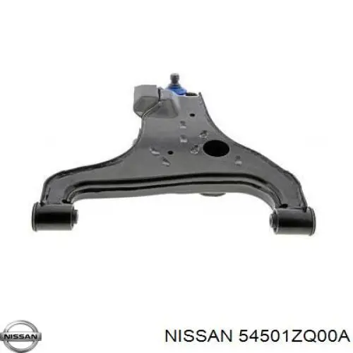 54501ZQ00A Nissan barra oscilante, suspensión de ruedas delantera, inferior izquierda