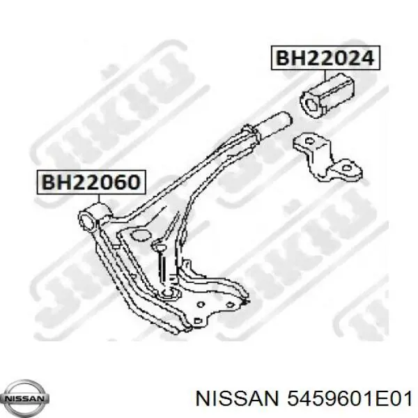 N2406WB RBI silentblock de suspensión delantero inferior