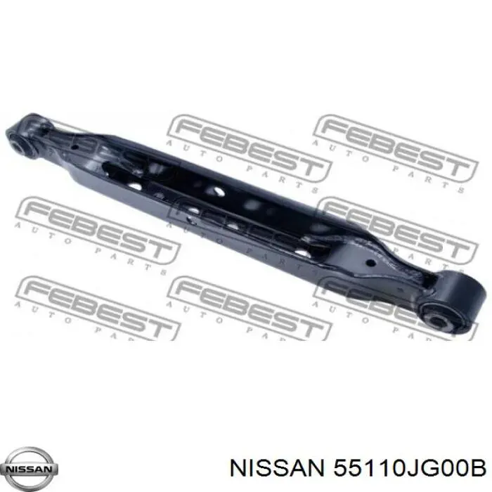 55110JG00B Nissan brazo suspension (control trasero inferior derecho)