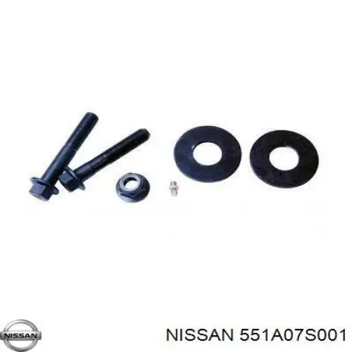 .551A07S001 Nissan brazo suspension (control trasero inferior derecho)