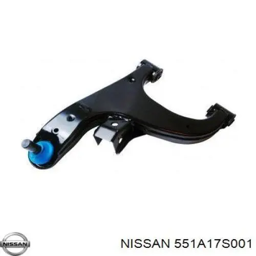 .551A17S001 Nissan brazo suspension (control trasero inferior izquierdo)