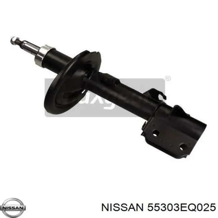 55303EQ025 Nissan amortiguador trasero izquierdo