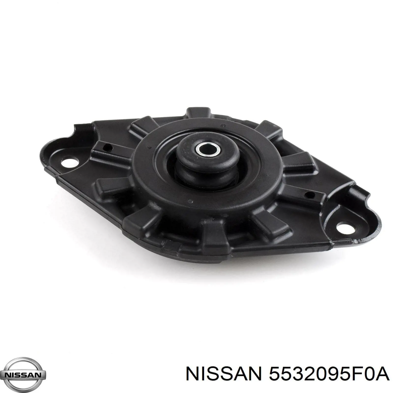 5532095F0A Nissan soporte amortiguador trasero