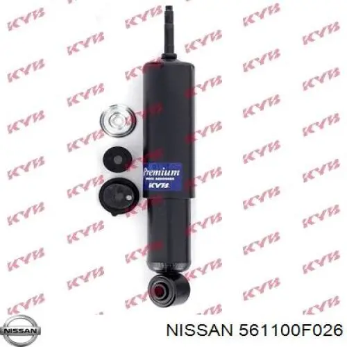 561100F026 Nissan amortiguador trasero