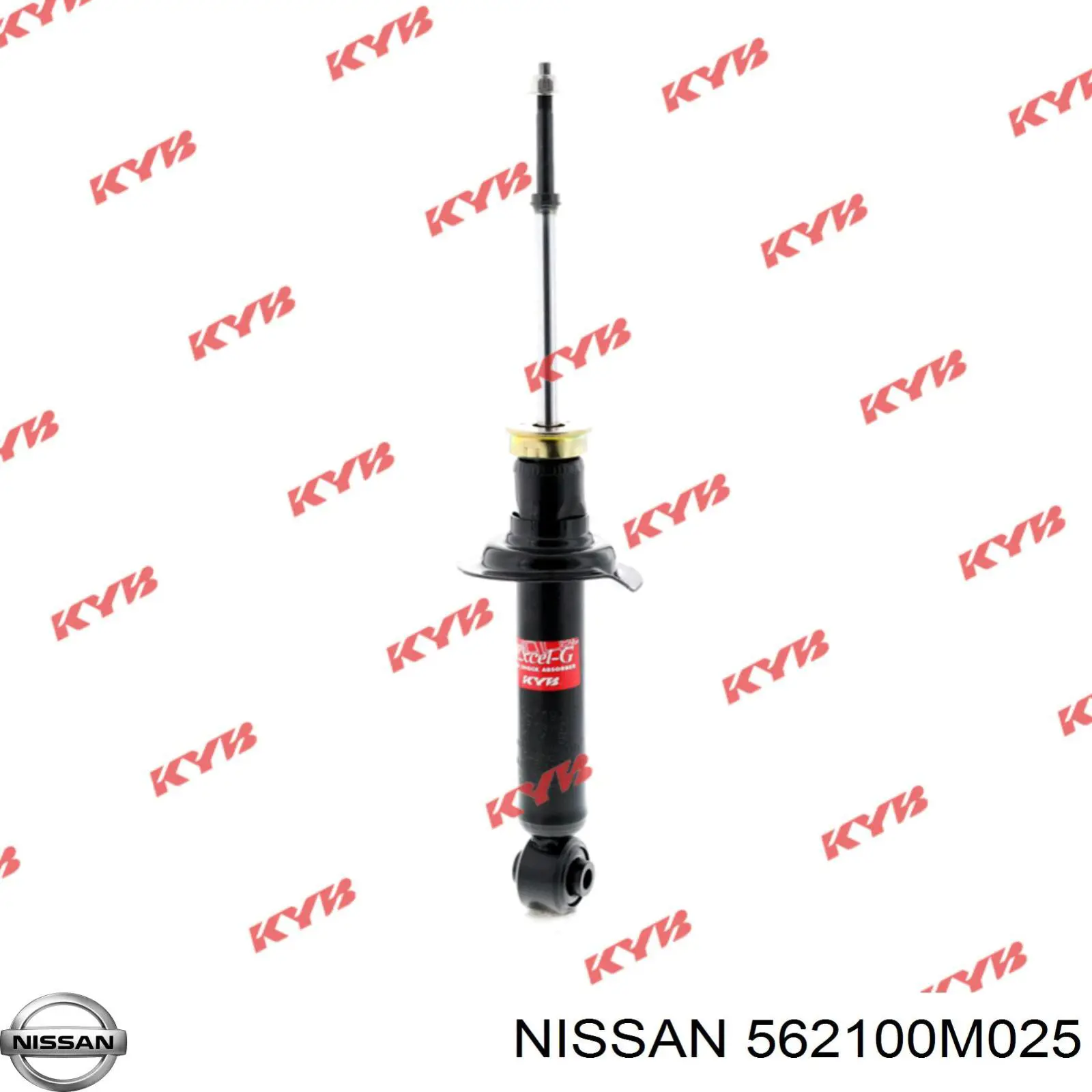 562103M026 Nissan amortiguador trasero