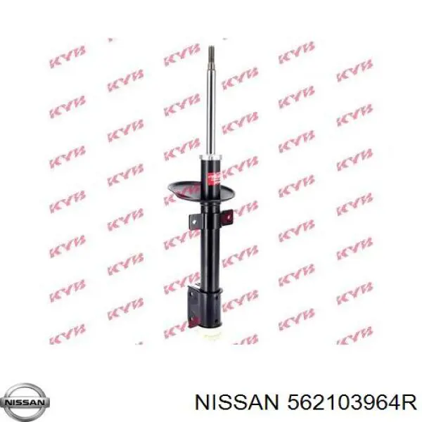 562103964R Nissan amortiguador trasero