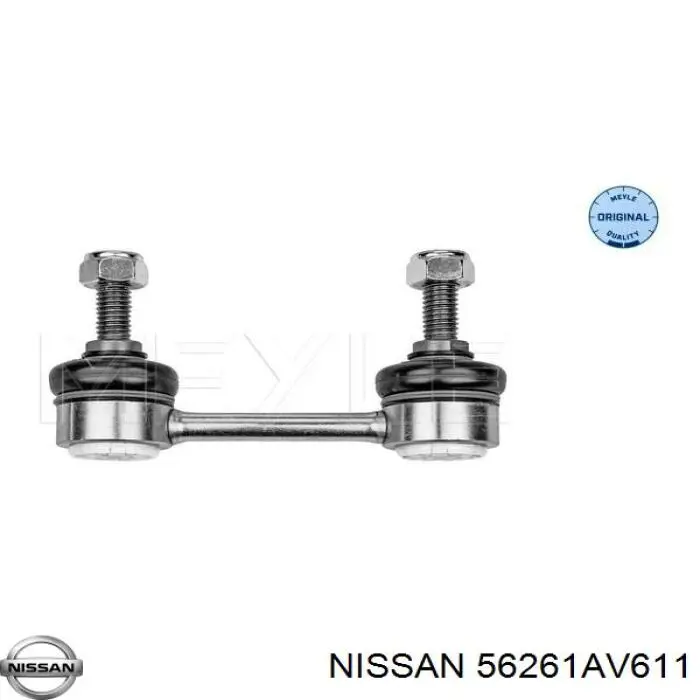 56261AV611 Nissan soporte de barra estabilizadora trasera