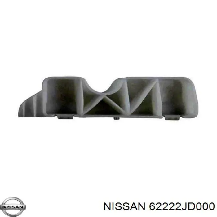  Soporte deparachoques delantero derecho para Nissan Qashqai 1 