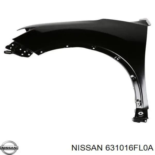  Guardabarros delantero izquierdo para Nissan Rogue T32U