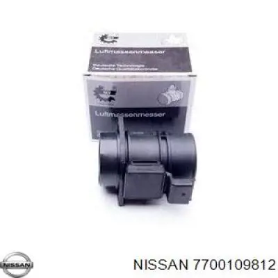 7700109812 Nissan sensor de flujo de aire/medidor de flujo (flujo de aire masibo)