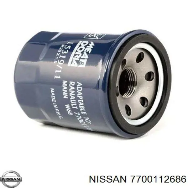 7700112686 Nissan filtro de aceite