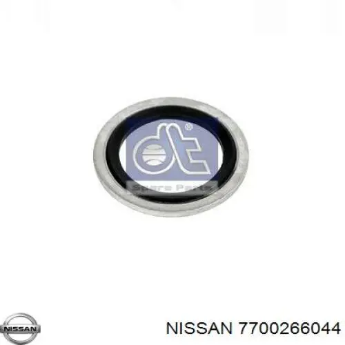 7700266044 Nissan junta, tapón roscado, colector de aceite