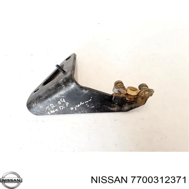 7700312371 Nissan guía rodillo, puerta corrediza, izquierdo inferior