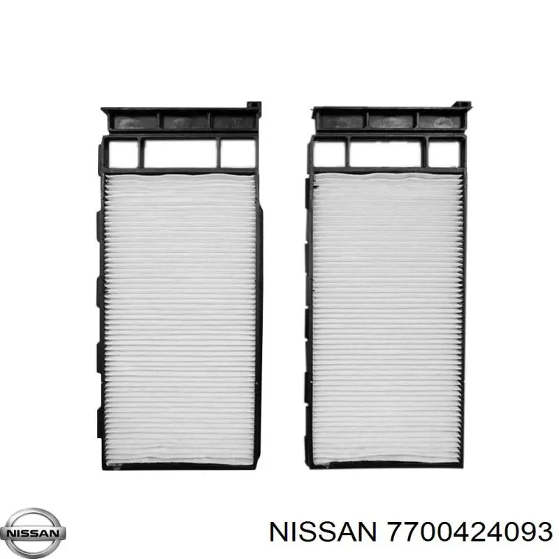 7700424093 Nissan filtro de habitáculo